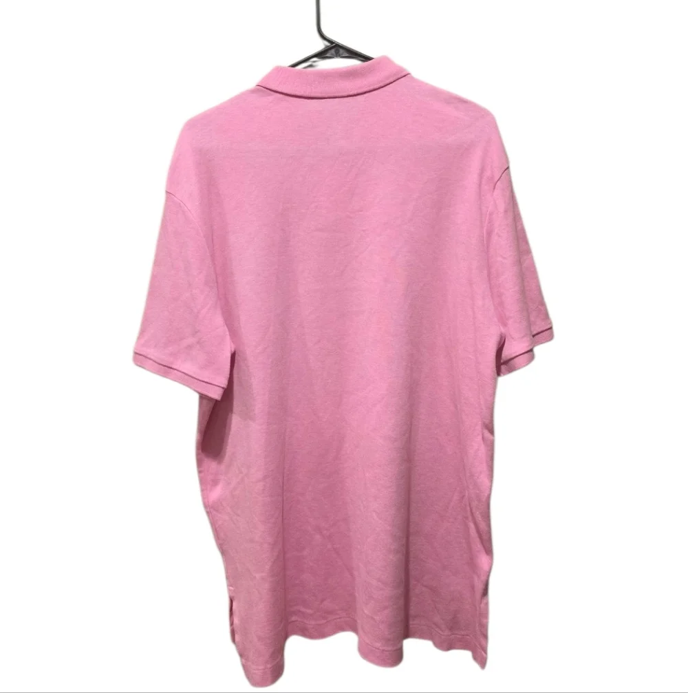 Polo by Ralph Lauren Classic Pink Polo Shirt 100% Cotton Size Large - Picture 6 of 6